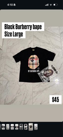 Burberry bape shirt