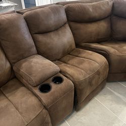 5-seater Reclining Sectional Sofa