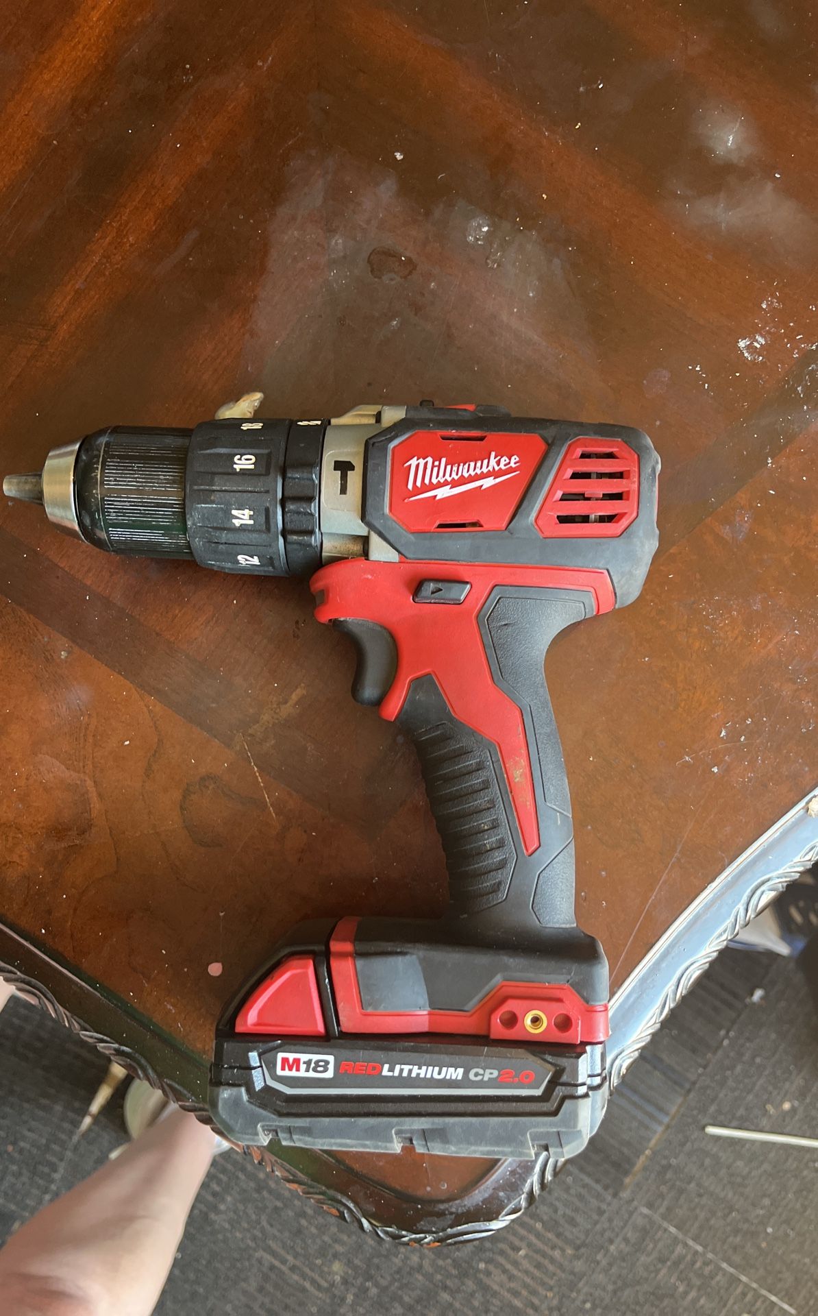 18v Milwaukee 1/2 “ Hammer Drill