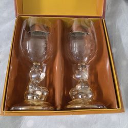 Vintage Disney Winnie the Pooh Drinking Glass Set By K. Onishi - Japan Import