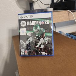 Madden 26 Ps5 New Sealed