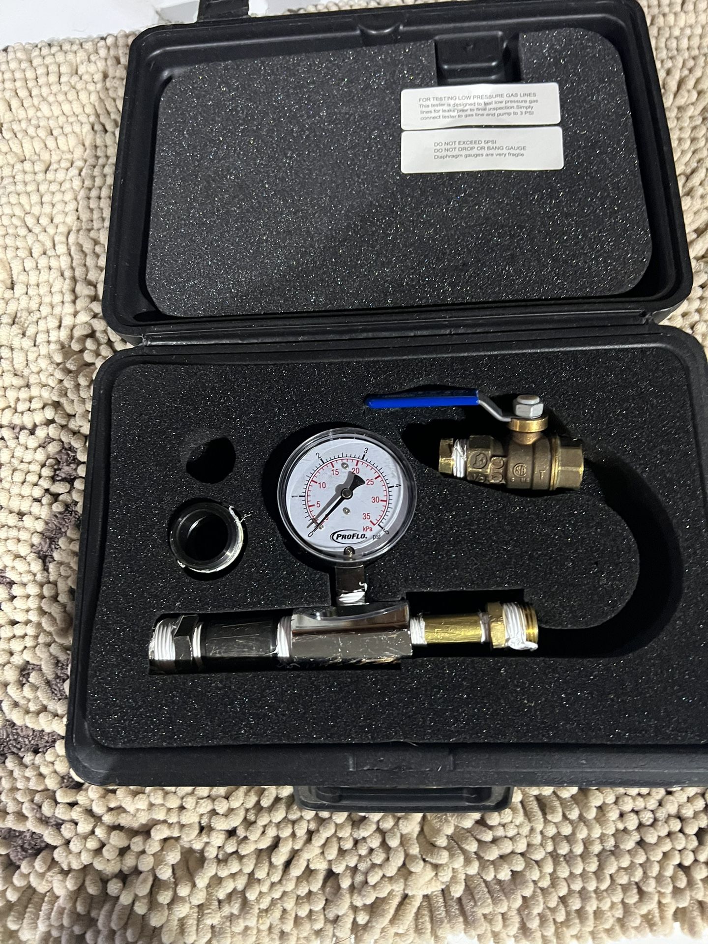 Gas Pressure Testing