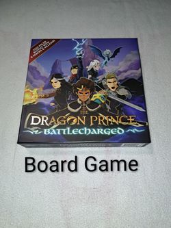 The Dragon Prince Battlecharged Board Game In Excellent New Condition (Is Complete Nothing Missing)