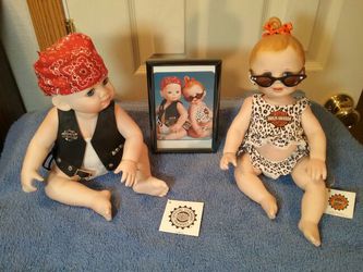 Harley Davidson Babies Set with ALL Accesseries