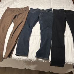 Volcom Vorta Slim Straight Jeans Size 30