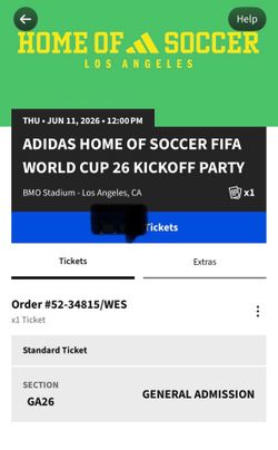 On ticket only