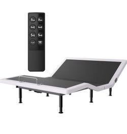Queen Adjustable Bed Frame with Wireless Remote