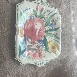 Vintage Ceramic Serving Platter 