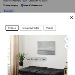 Memory Foam Futon 