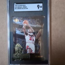 1995-96 Upper Deck Michael Jordan SGC 9 Card