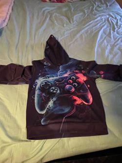 BOYS COLORFUL HOODIE SIZE 10-12