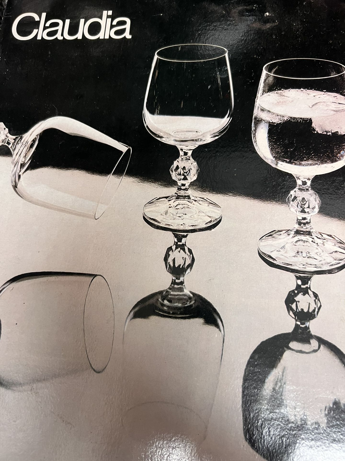 Claudia Fine Crystal Wine Glasses