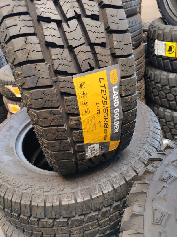 New Set Of Landgolden All Terrain 275 65 18
