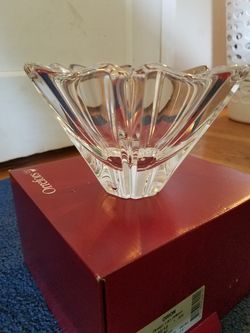 Orrefors crystal orion bowl