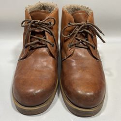 Tomis Chukka Ankle Boots Mens Size 10 Brown Leather Lace Up Romania  