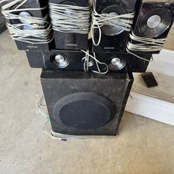 Samsung Speakers And Subwoofer 