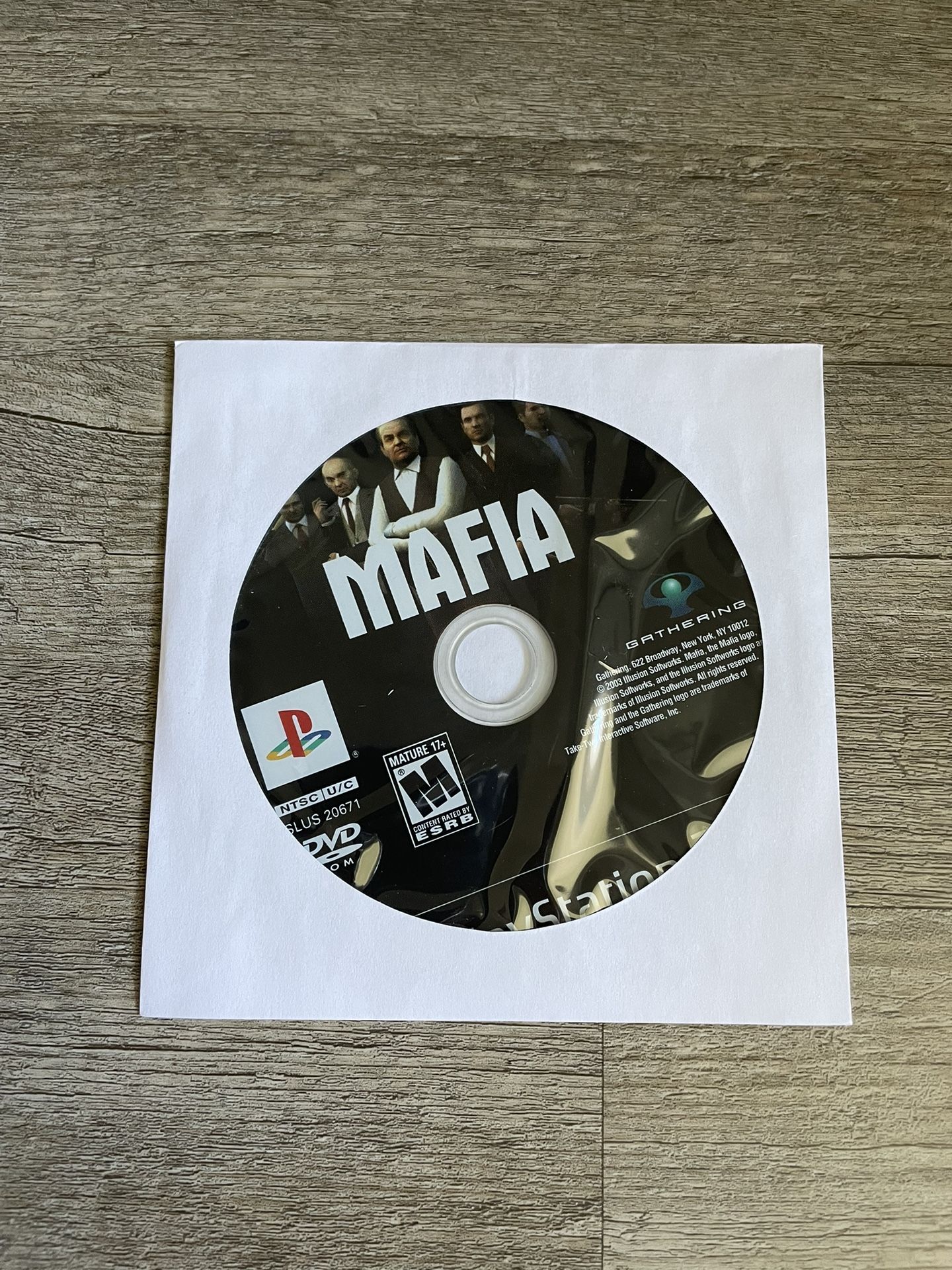 Mafia PlayStation 2 PS2