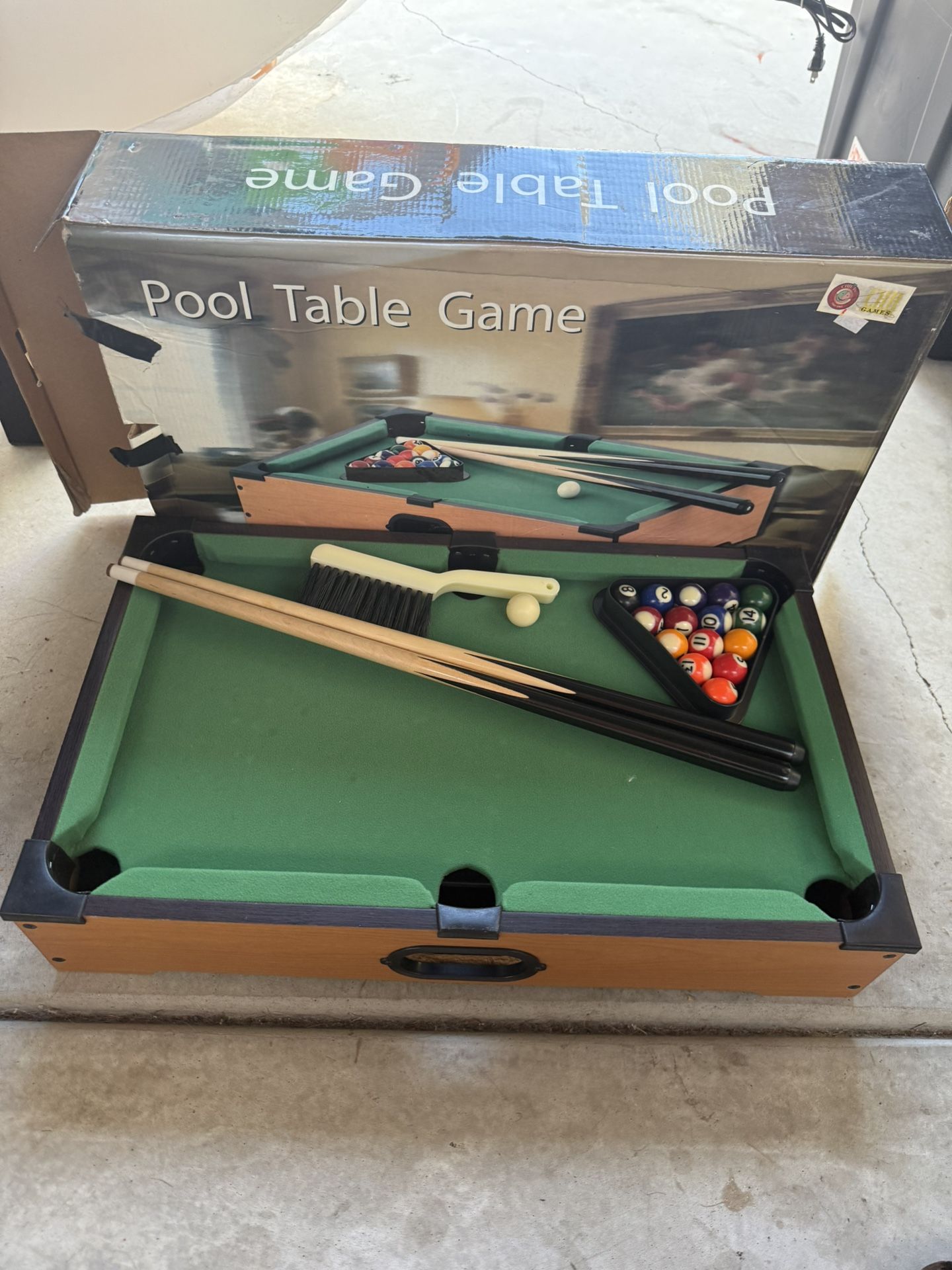 Mini Pool Table Game