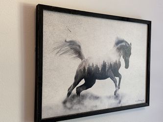 Wall Decor Of A Stallion Horse