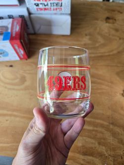 SF 49ers Glass