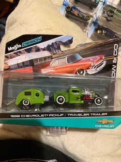 Hot rod hauler car set