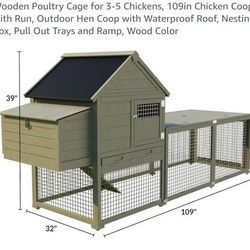 Chicken Coop 3-5 Chickens 
