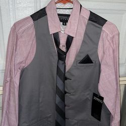 Elegant Men’s Shirt Set