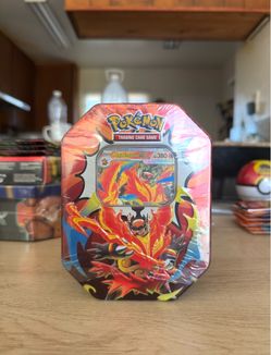 Pokémon TCG Mega Emboar ex Tin