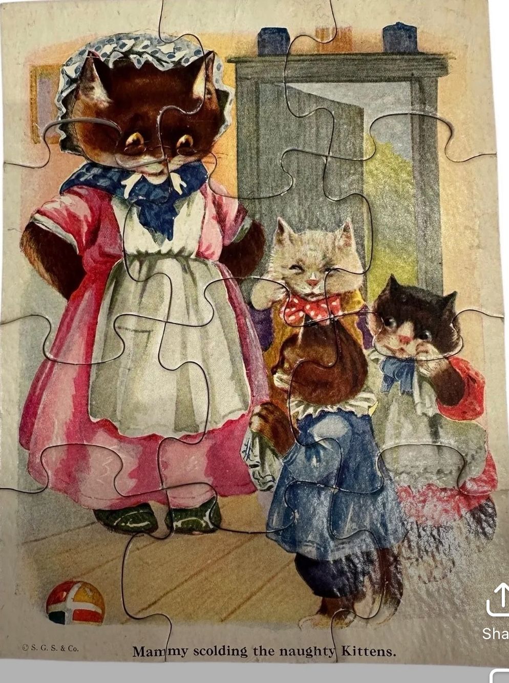 Antique Victorian Puzzle