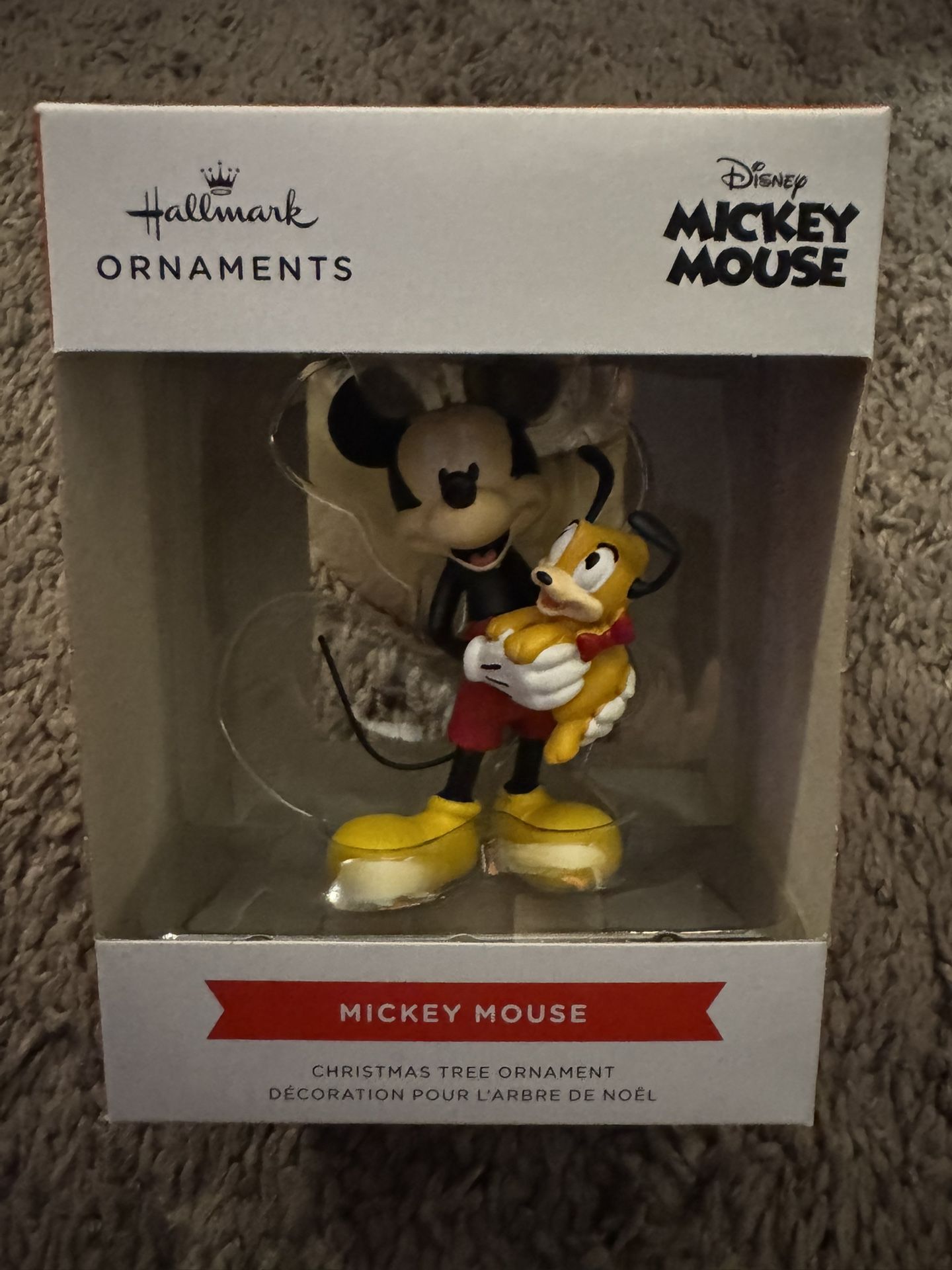 Mickey Mouse With Dog Ornament $5 Last One Available 