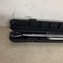 Matco Tools Torque Wrench (used With Case) 