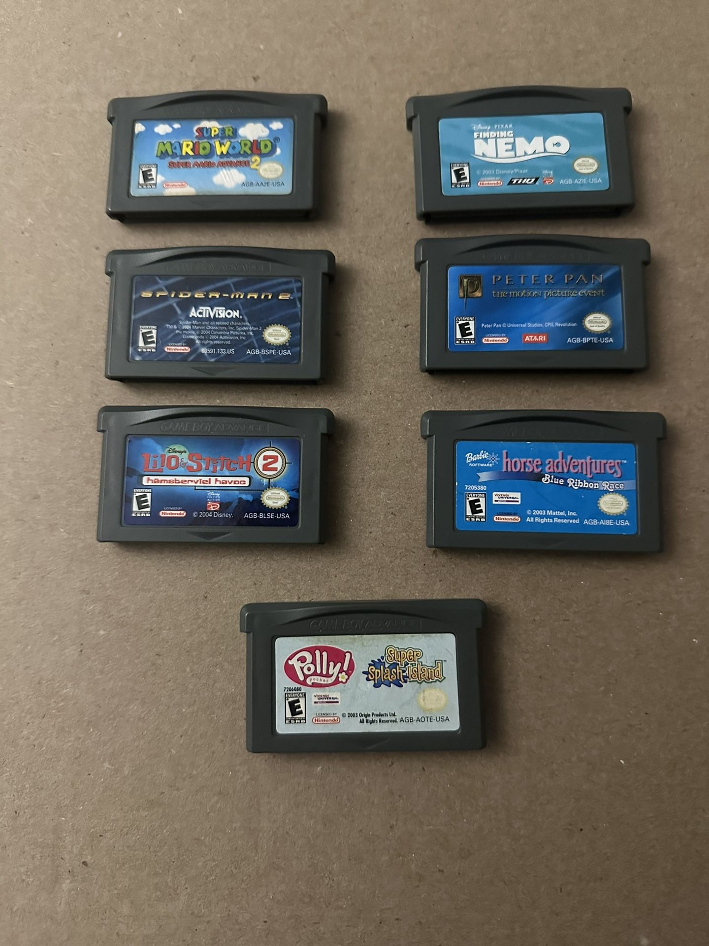 Nintendo GameBoy Games $25 (EACH)