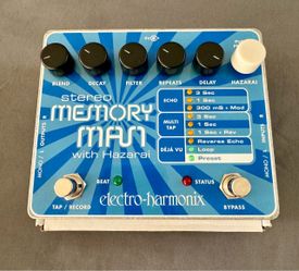 Stereo Memory Man with Hazarai Delay Pedal
