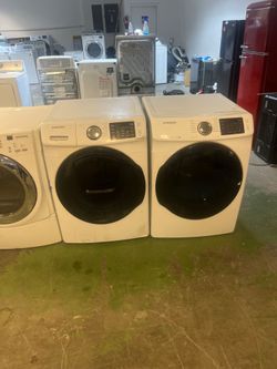 Samsung Front Load Washer and Dryer Set