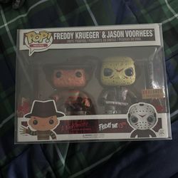 Vaulted Freddy & Jason 2pack Funko ! Exclusive