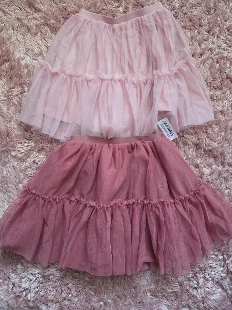 Girls Tulle Skirts Size 5t 