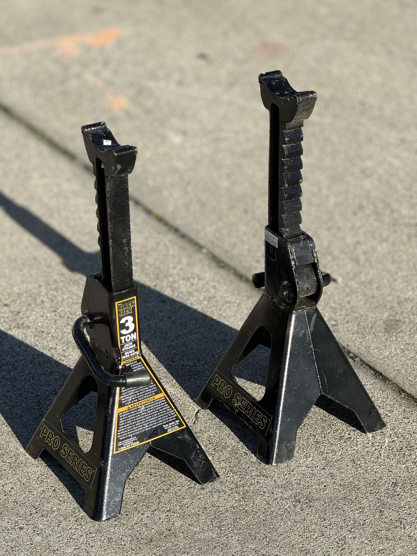 Torin Black Jack 3 Ton Jack Stands