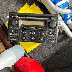 2000 Honda Accord Radio 