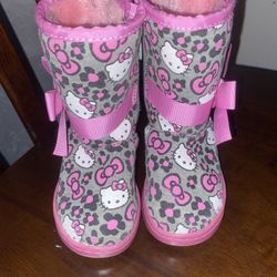 Vintage Sanrio Hello Kitty Boots 