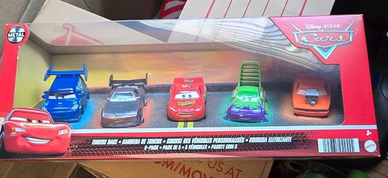 Disney Pixar Cars Tuners Race 5 Pack Box - Wingo Boost DJ Snot Rod Lightning New