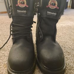 Brahma Mens Gus Wide Width 6" Steel Toe Work Boots