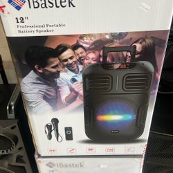 Bluetooth Speaker 12 Rechargeable 