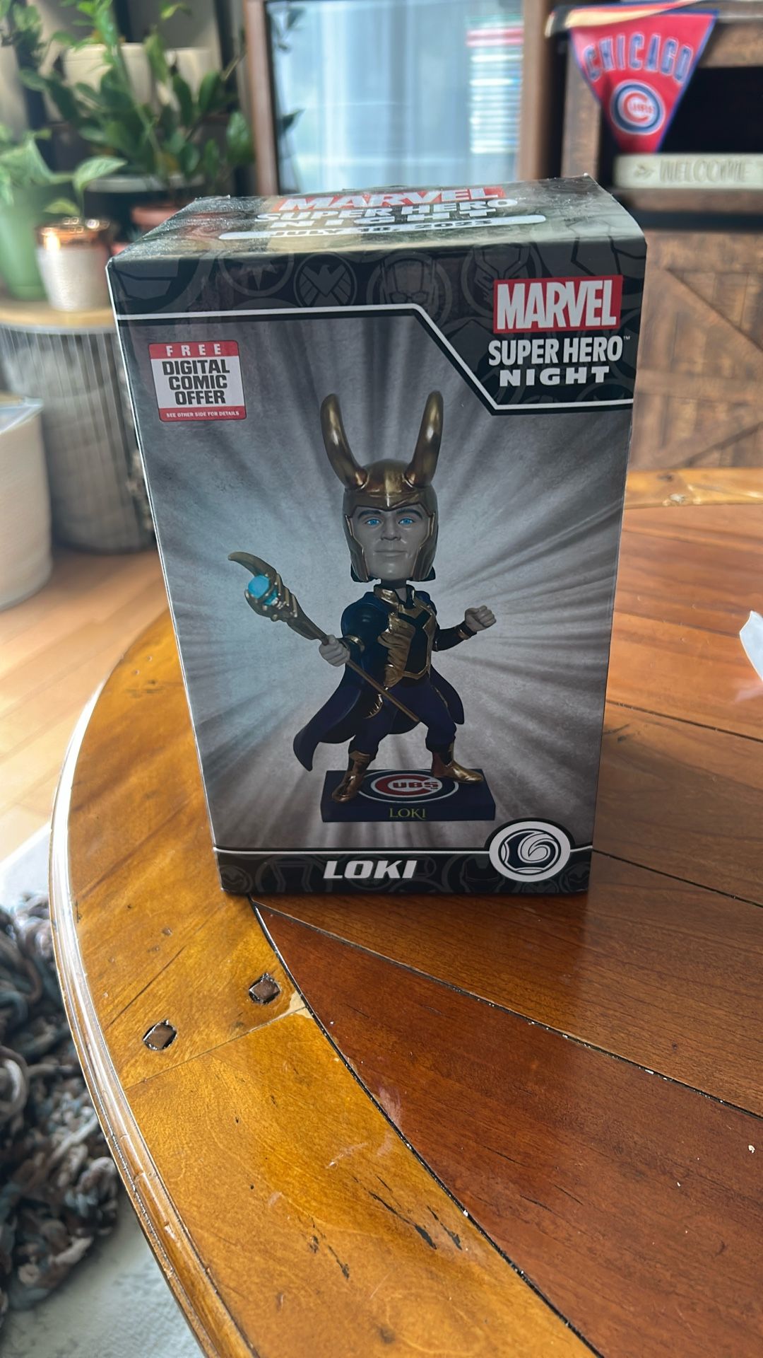 Marvel Loki Cubs Bobblehead