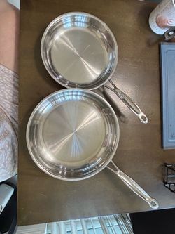 Cuisinart  Stainless 8''  and 10” Skillets
