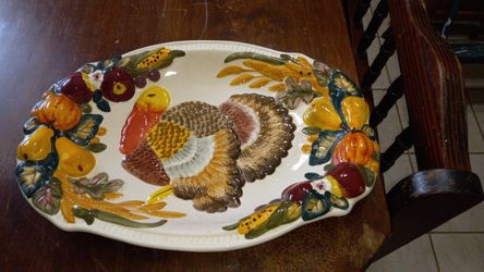 Thanksgiving Plate
