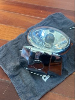Chrome  dyna headlight, bucket, eyebrow and hardware