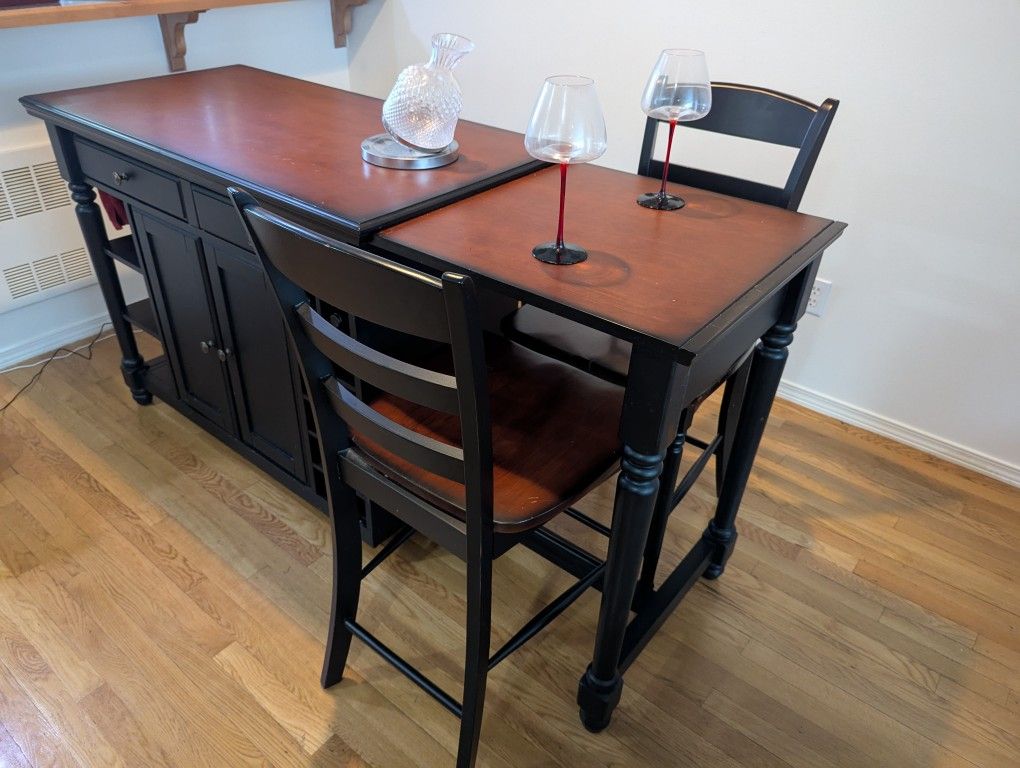 Kitchen Island With Stools