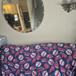 Cleveland indians throw blanket 48"x 48"