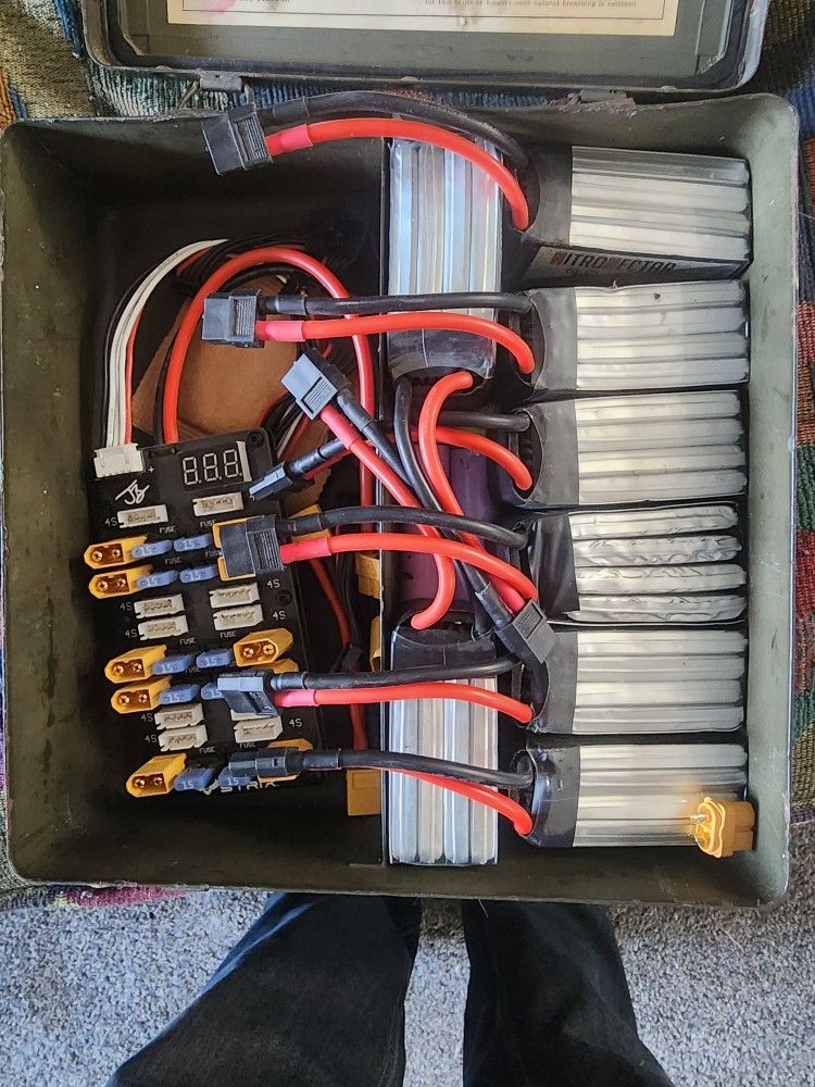 Drone Lipo Batteries & Board