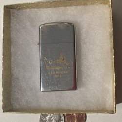 Vintage Zippo USS Mitscher DDG-35 Destroyer